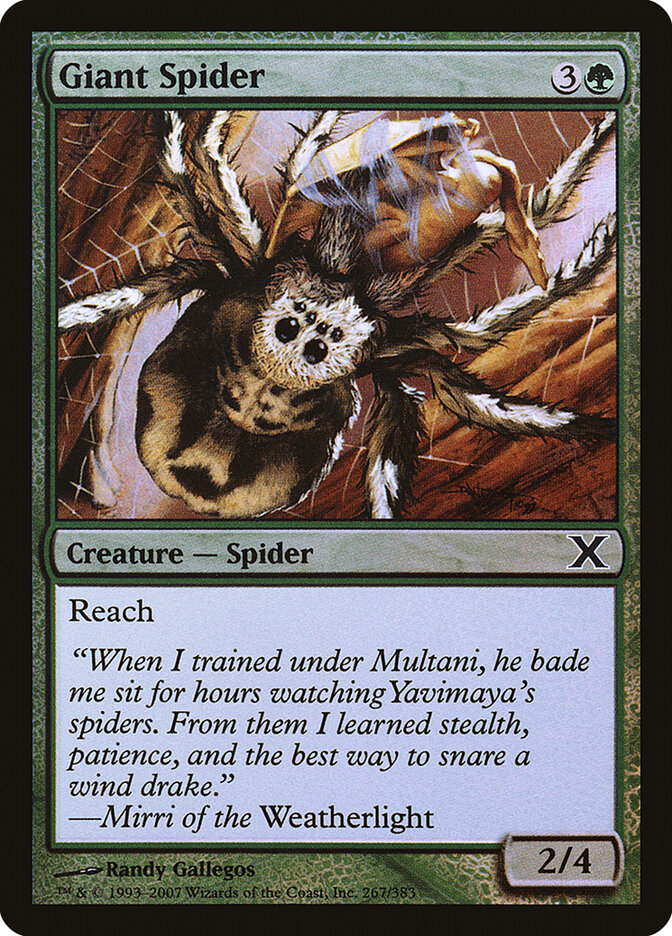 Giant Spider, Tenth Edition · 267-star