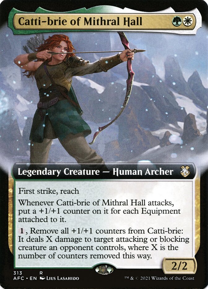Catti-brie of Mithral Hall, Forgotten Realms Commander · 313