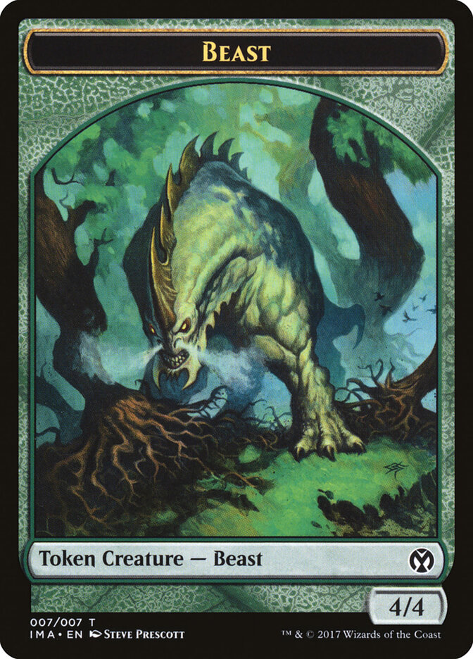 Beast, Iconic Masters Tokens · 007