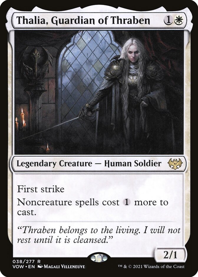 Thalia, Guardian of Thraben, Innistrad: Crimson Vow · 038/277