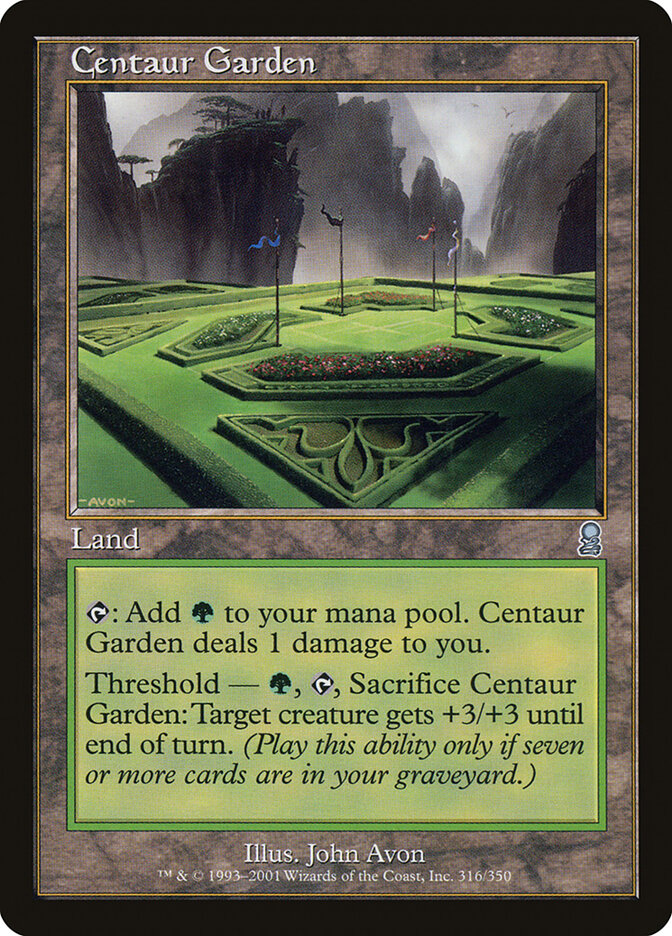 Centaur Garden, Odyssey · 316/350