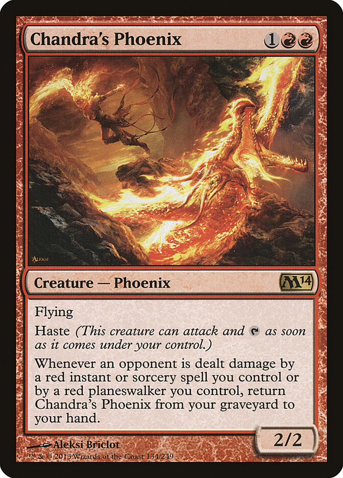 Chandra's Phoenix, Magic 2014 · 134/249