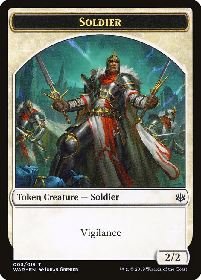 Soldier, War of the Spark Tokens · 003