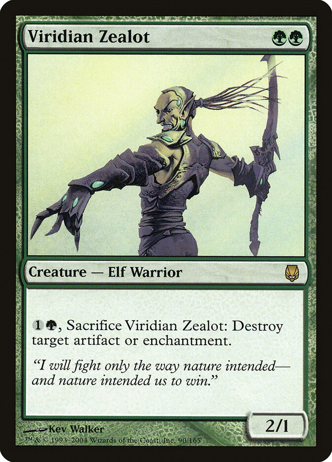 Viridian Zealot, Darksteel · 90/165