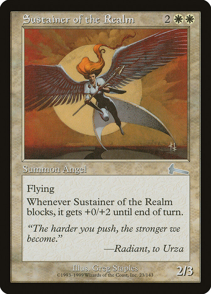 Sustainer of the Realm, Urza's Legacy · 23/143