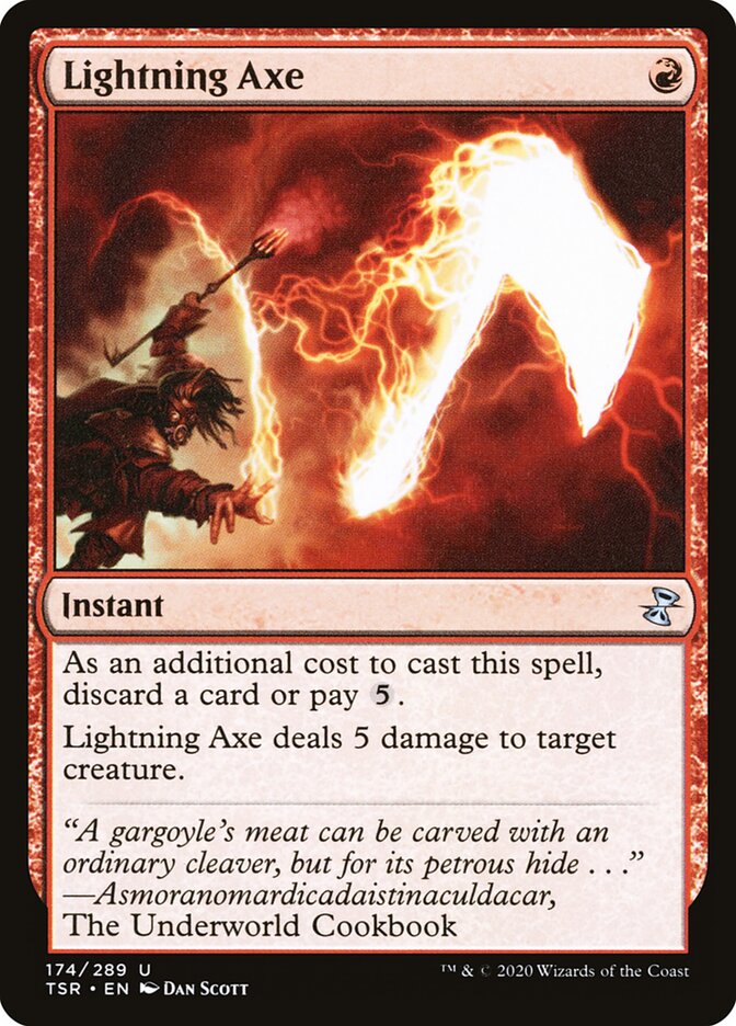 Lightning Axe, Time Spiral Remastered · 174/289