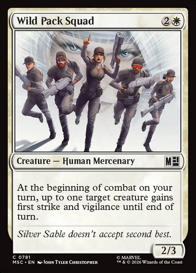 Wild Pack Squad, Marvel Super Heroes Commander · 0781