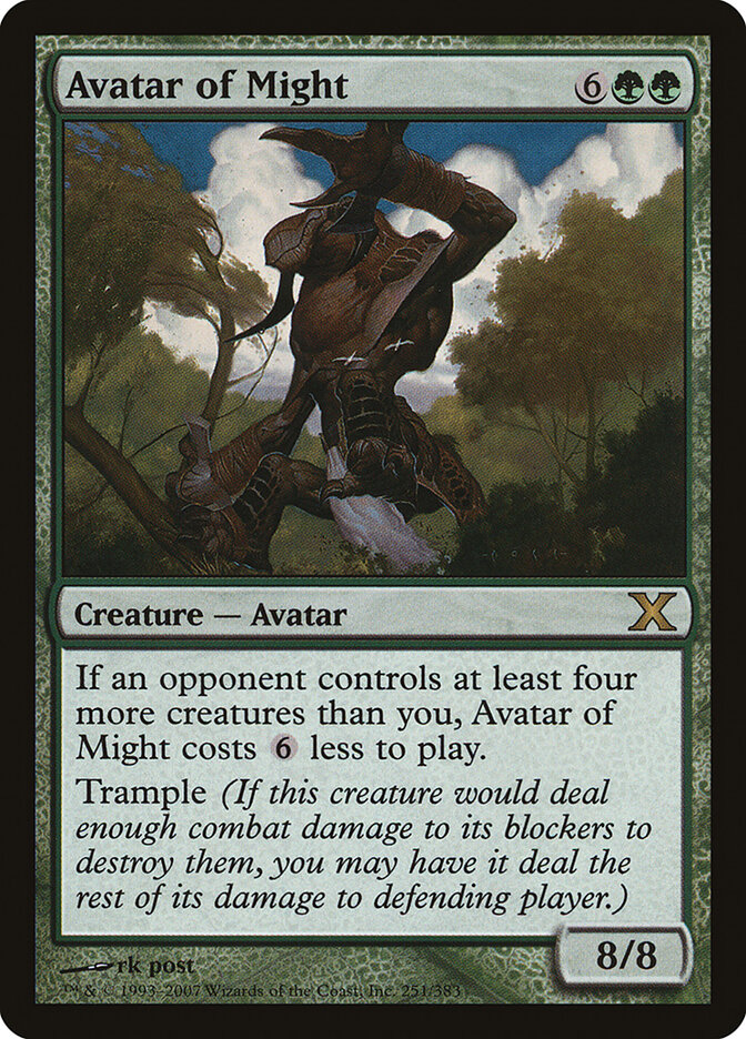 Avatar of Might, Tenth Edition · 251/383