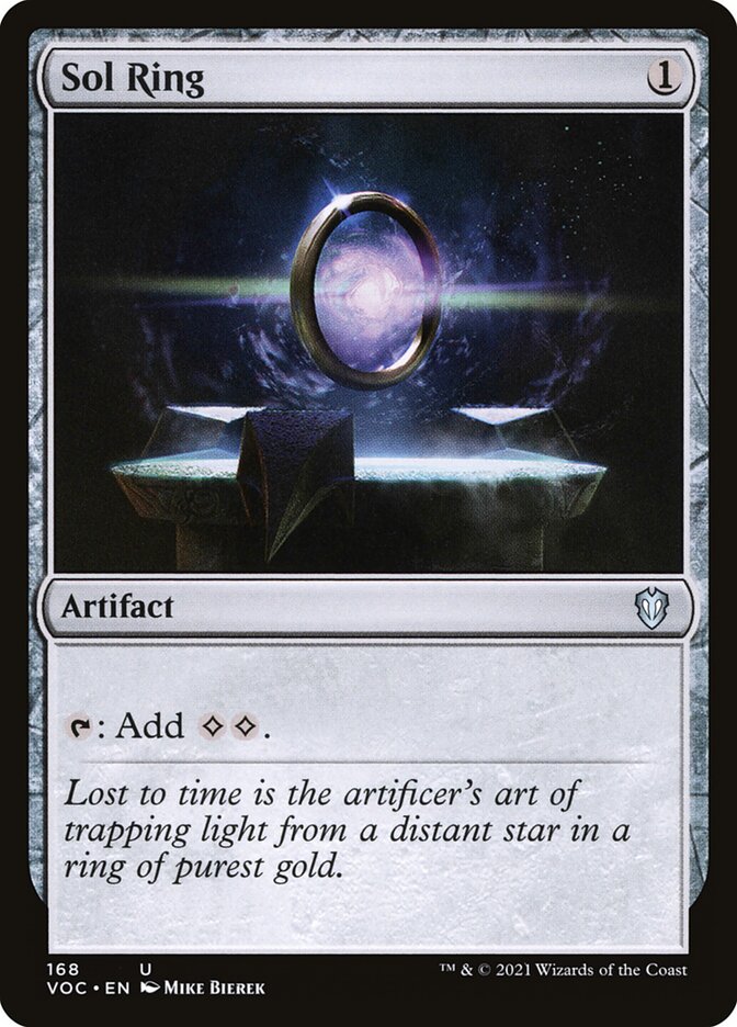 Sol Ring, Crimson Vow Commander · 168