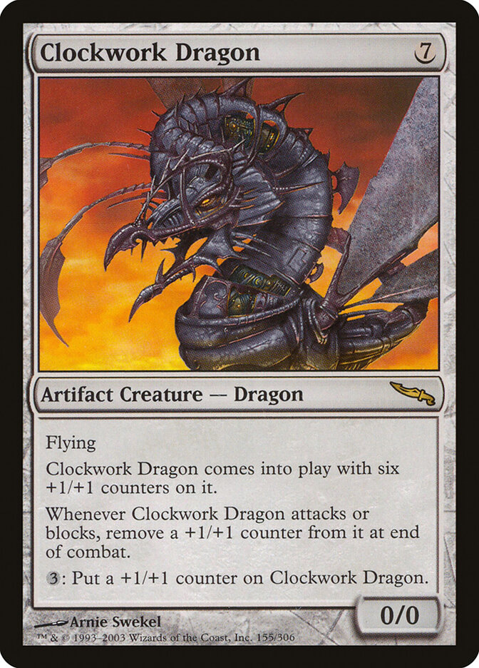 Clockwork Dragon, Mirrodin · 155/306