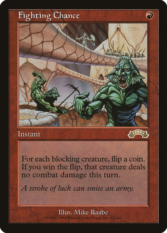 Fighting Chance, Exodus · 82/143