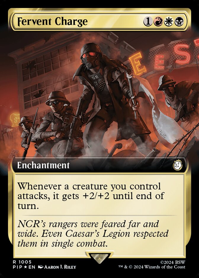 Fervent Charge, Fallout · 1005