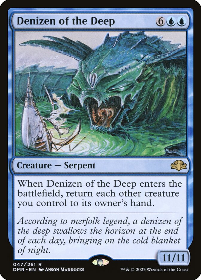 Denizen of the Deep, Dominaria Remastered · 047/261