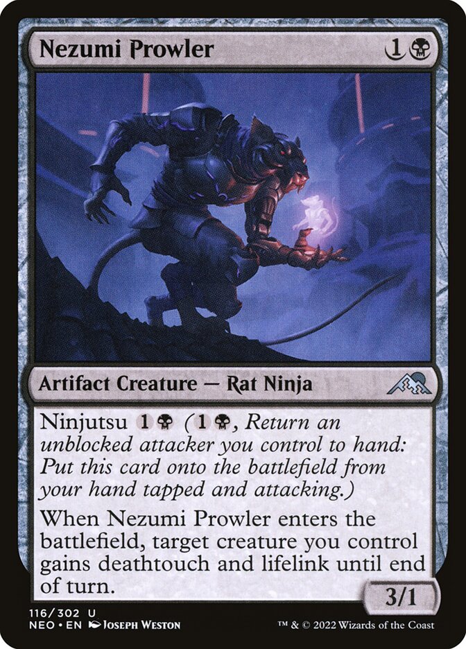 Nezumi Prowler, Kamigawa: Neon Dynasty · 116/302