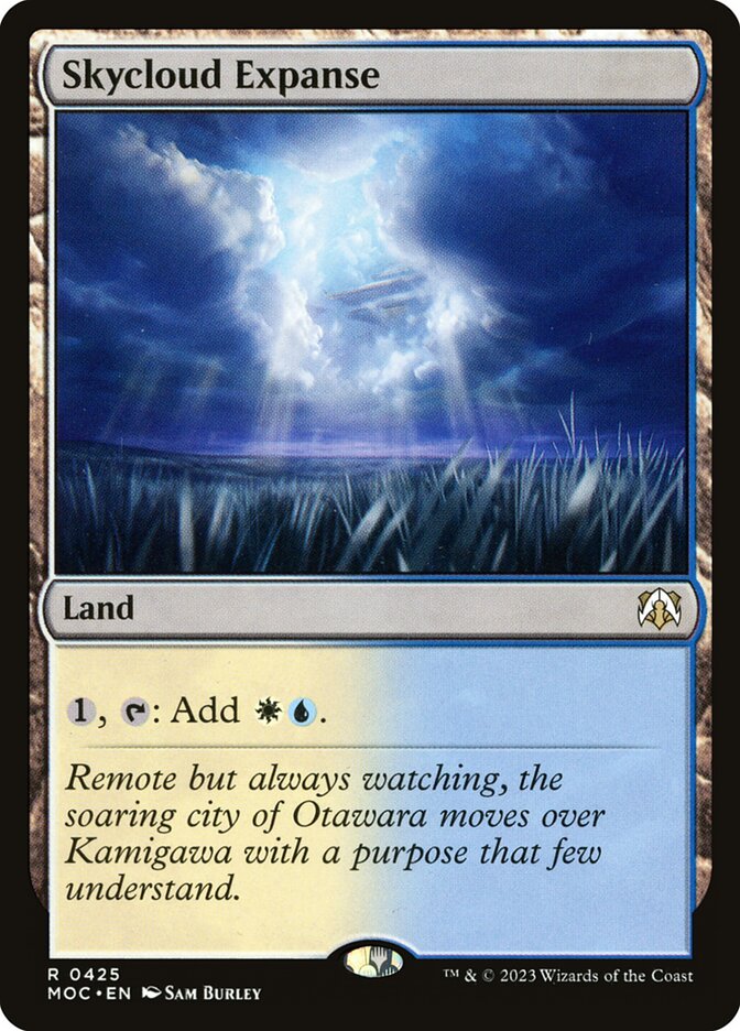 Skycloud Expanse, March of the Machine Commander · 0425