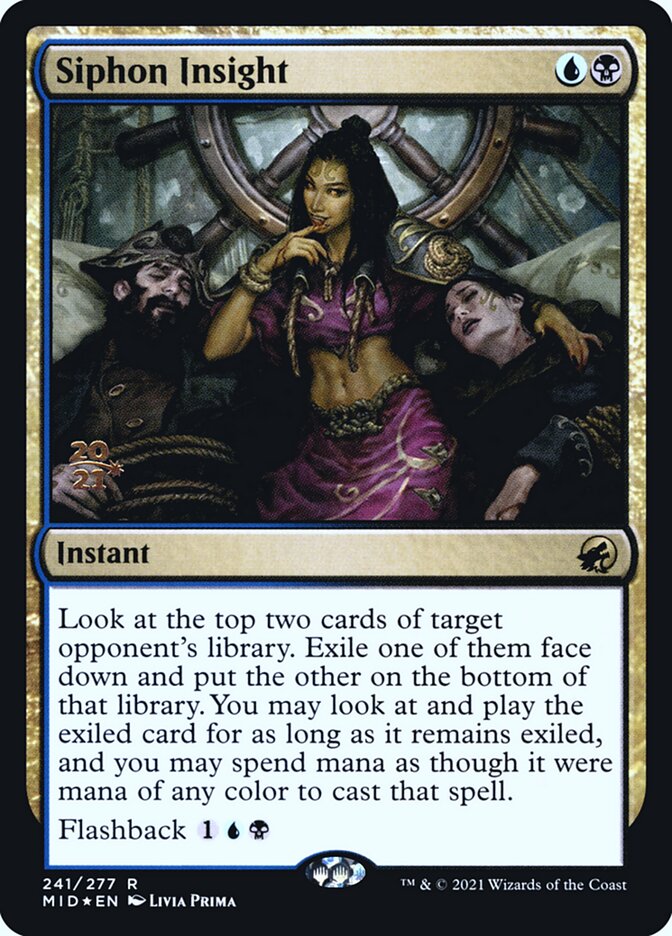 Siphon Insight, Innistrad: Midnight Hunt Promos · 241/277