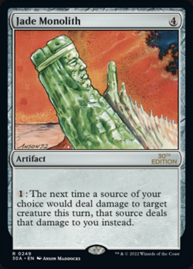 Jade Monolith, 30th Anniversary Edition · 249/594