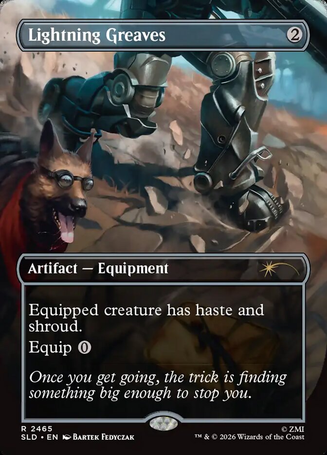Lightning Greaves, Secret Lair Drop · 2465