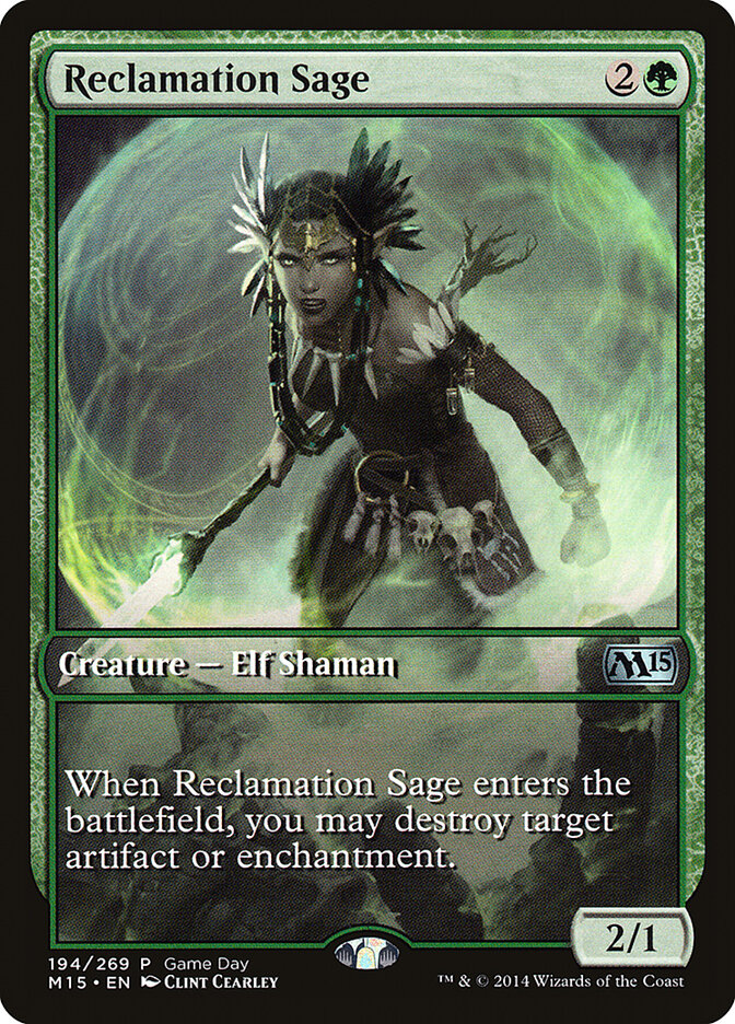 Reclamation Sage, Magic 2015 Promos · 194/269