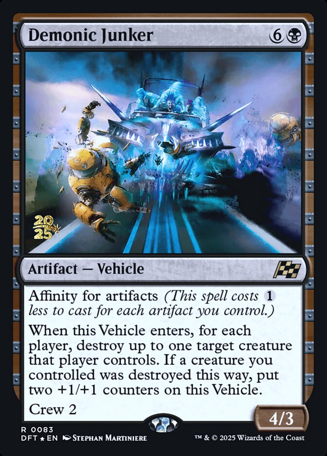 Demonic Junker, Aetherdrift Promos · 0083
