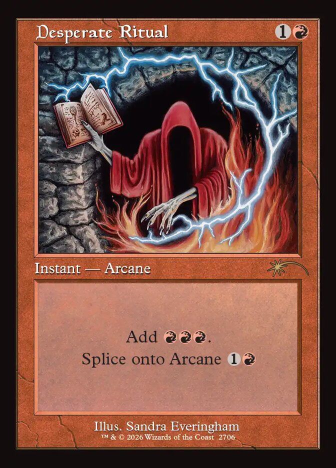 Desperate Ritual, Secret Lair Drop · 2706