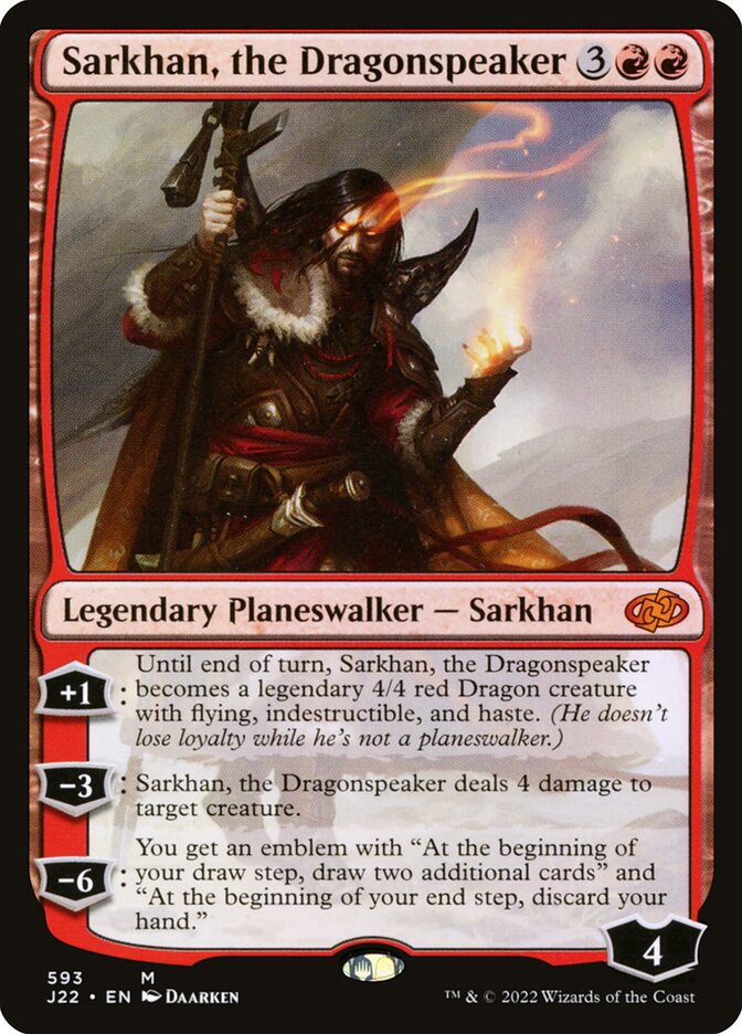 Sarkhan, the Dragonspeaker, Jumpstart 2022 · 593