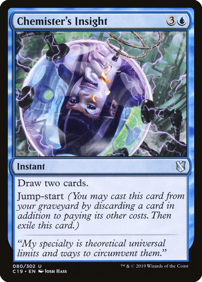 Chemister's Insight, Commander 2019 · 080/302