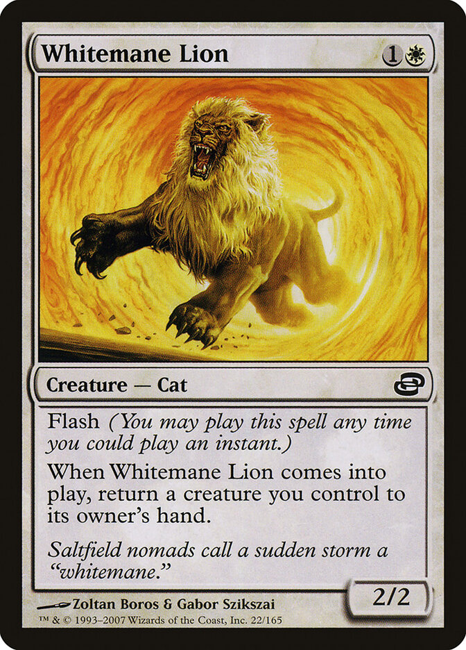 Whitemane Lion, Planar Chaos · 22/165