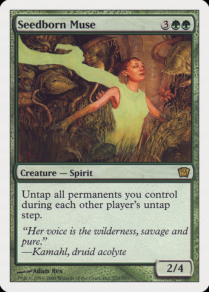 Seedborn Muse, Ninth Edition · 270/350