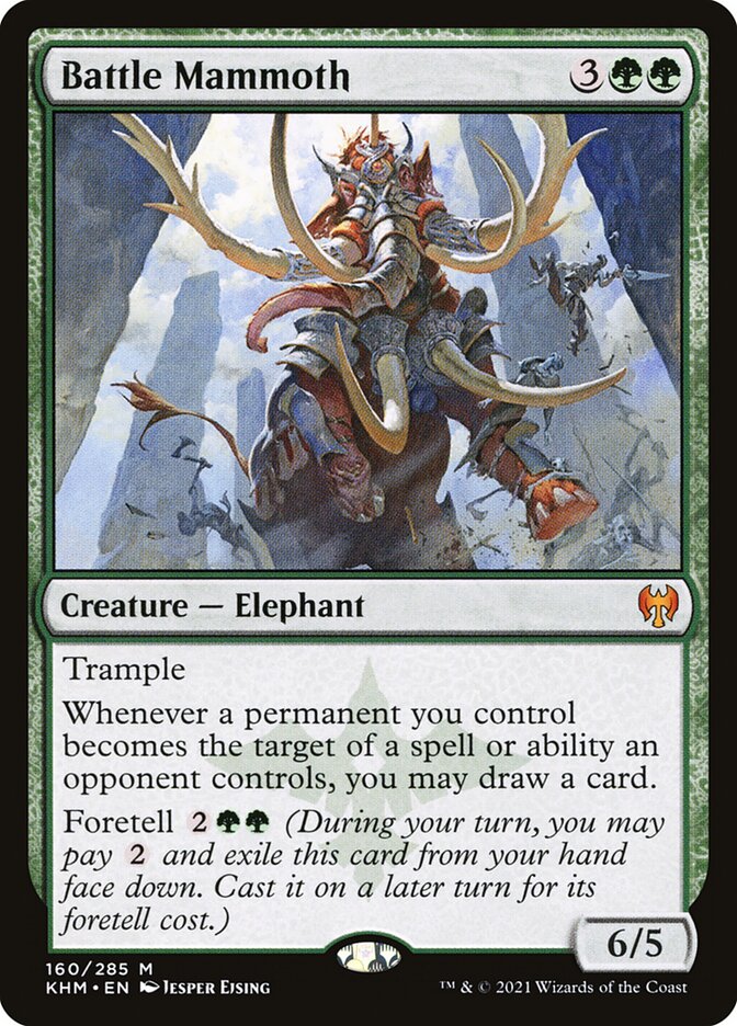 Battle Mammoth, Kaldheim · 160/285