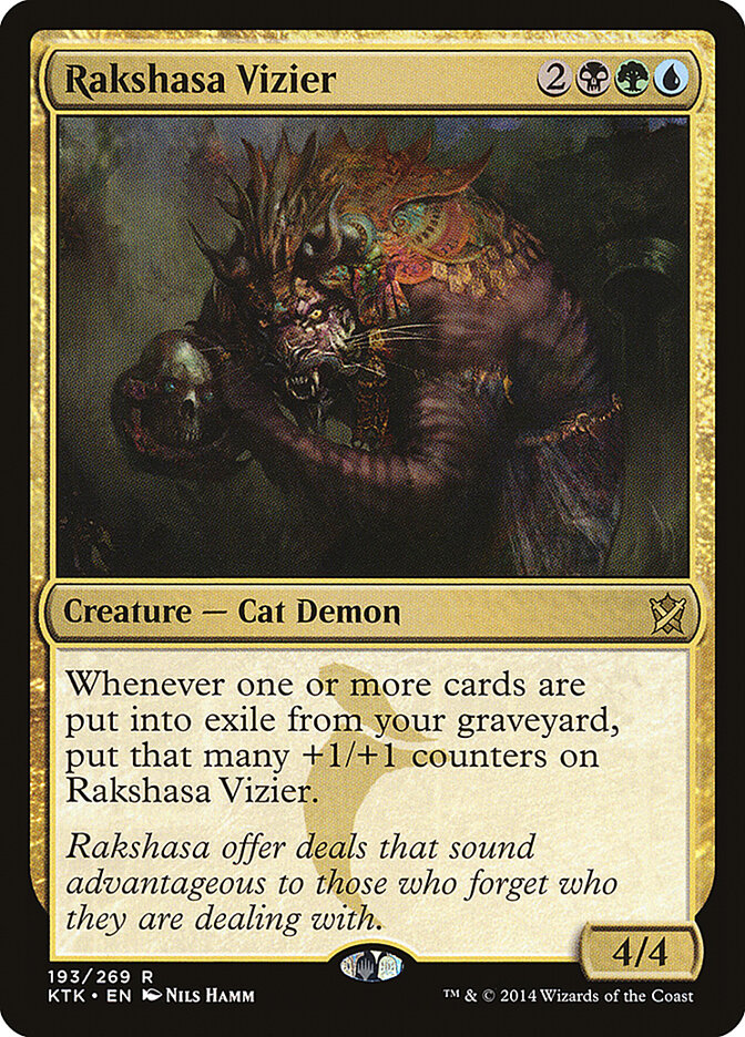 Rakshasa Vizier, Khans of Tarkir · 193/269