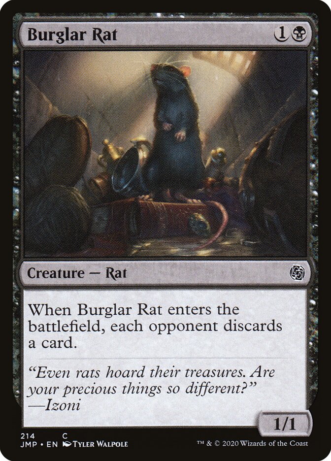 Burglar Rat, Jumpstart · 214