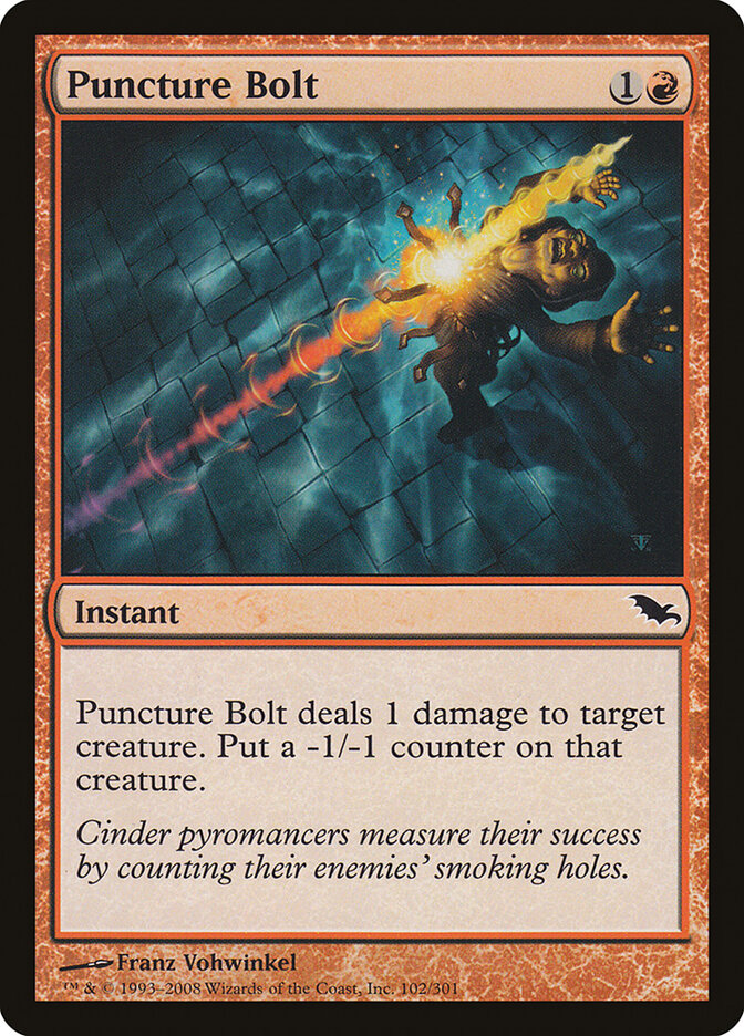 Puncture Bolt, Shadowmoor · 102/301