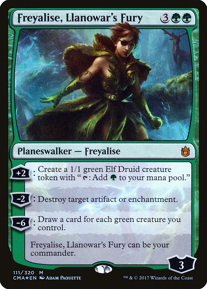 Freyalise, Llanowar's Fury, Commander Anthology · 111/320