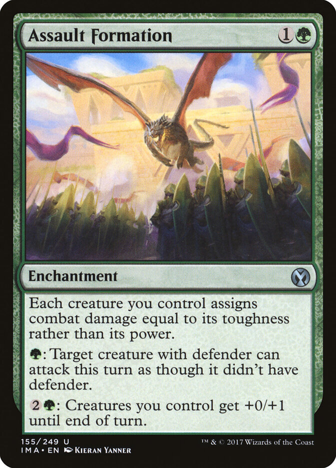 Assault Formation, Iconic Masters · 155/249