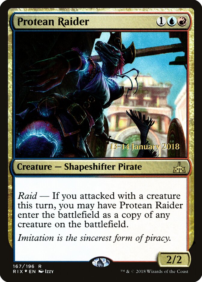 Protean Raider, Rivals of Ixalan Promos · 167/196