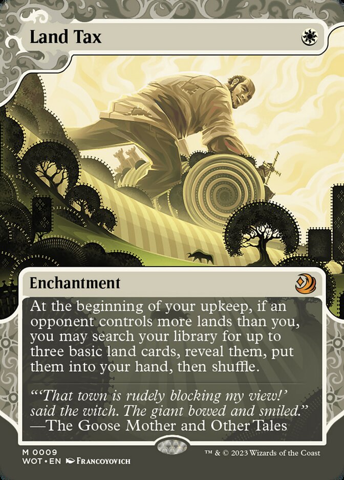 Land Tax, Wilds of Eldraine: Enchanting Tales · 0009