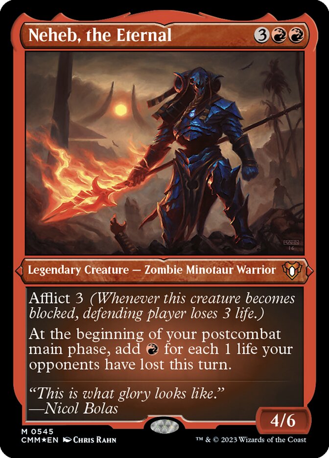 Neheb, the Eternal, Commander Masters · 0545