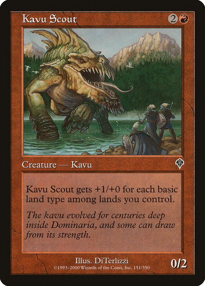 Kavu Scout, Invasion · 151/350
