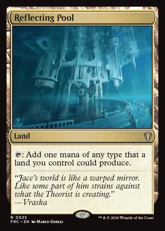 Reflecting Pool, Reality Fracture Commander · 0023