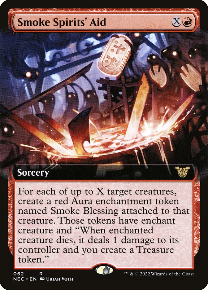 Smoke Spirits' Aid, Neon Dynasty Commander · 062