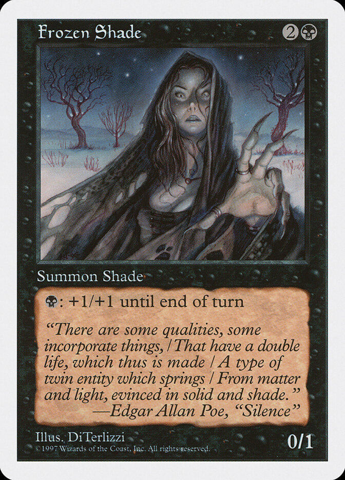Frozen Shade, Fifth Edition · 163