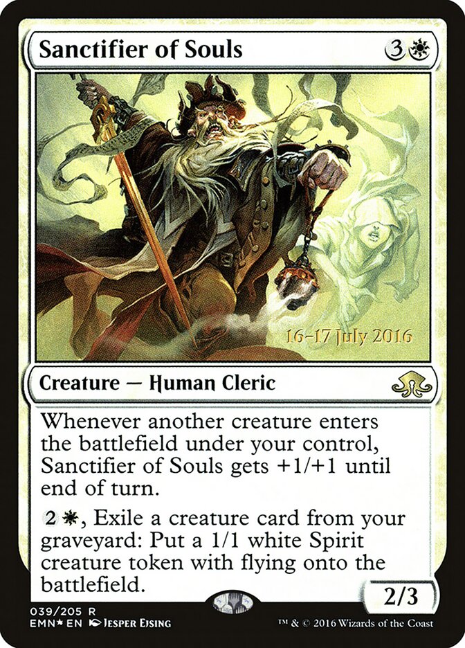 Sanctifier of Souls, Eldritch Moon Promos · 039/205