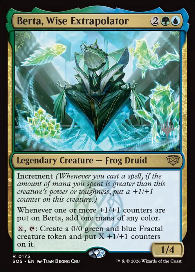 Berta, Wise Extrapolator, Secrets of Strixhaven Promos · 0175