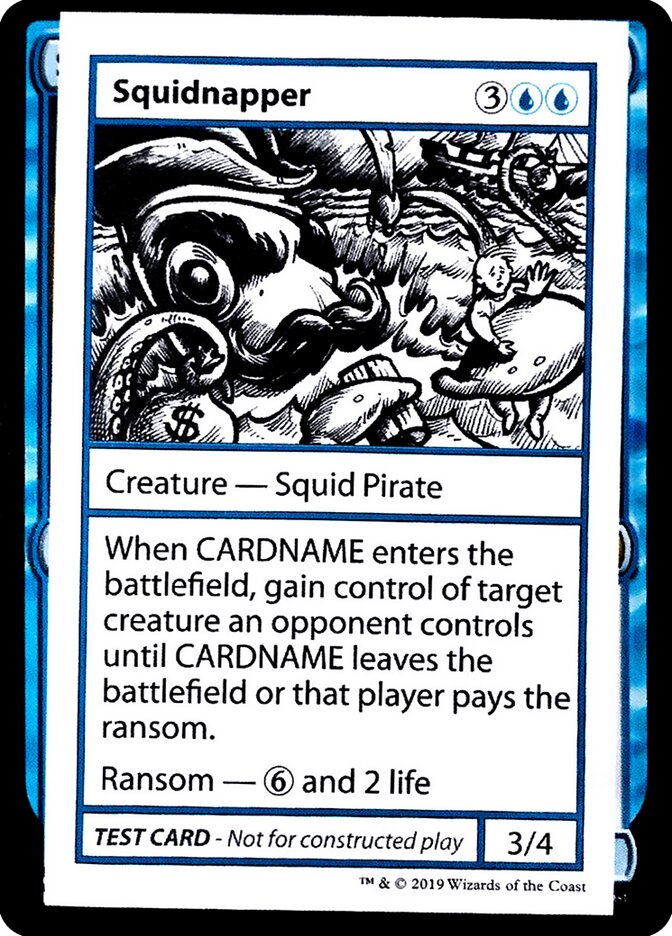 Squidnapper, Mystery Booster Playtest Cards 2021 · 029/121
