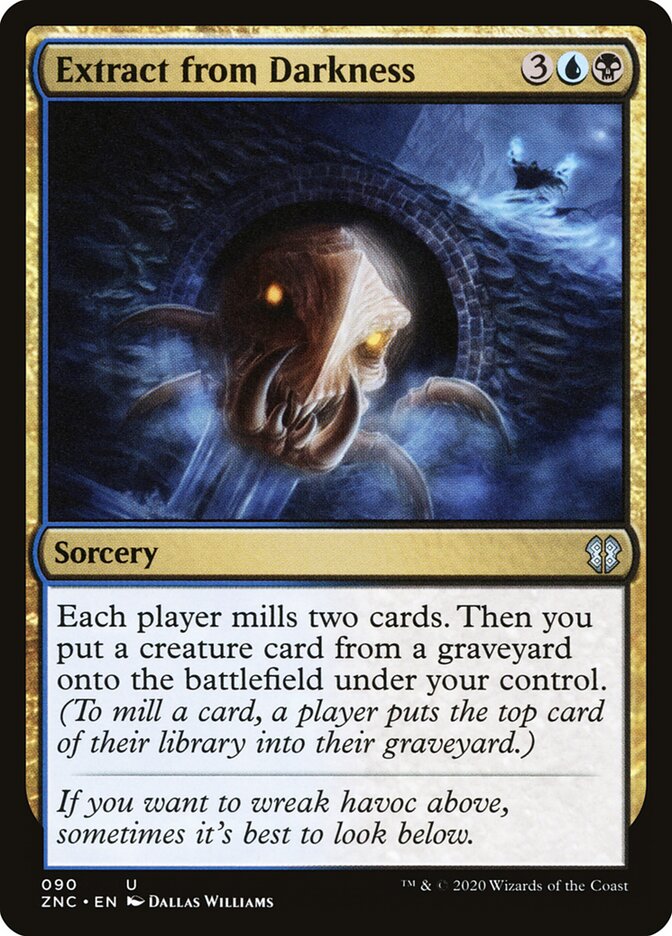 Extract from Darkness, Zendikar Rising Commander · 090