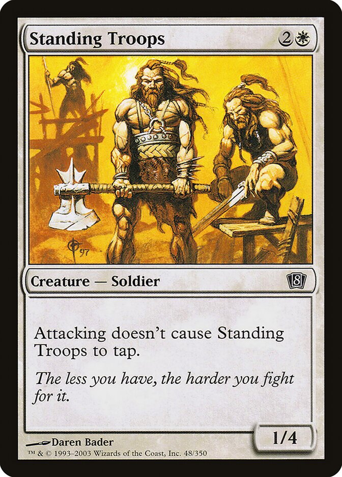 Standing Troops, Eighth Edition · 48-star