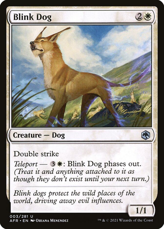 Blink Dog, Adventures in the Forgotten Realms · 003/281