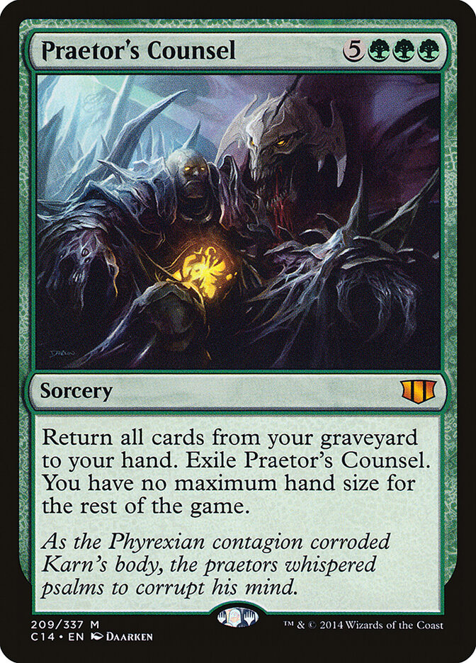 Praetor's Counsel, Commander 2014 · 209/337