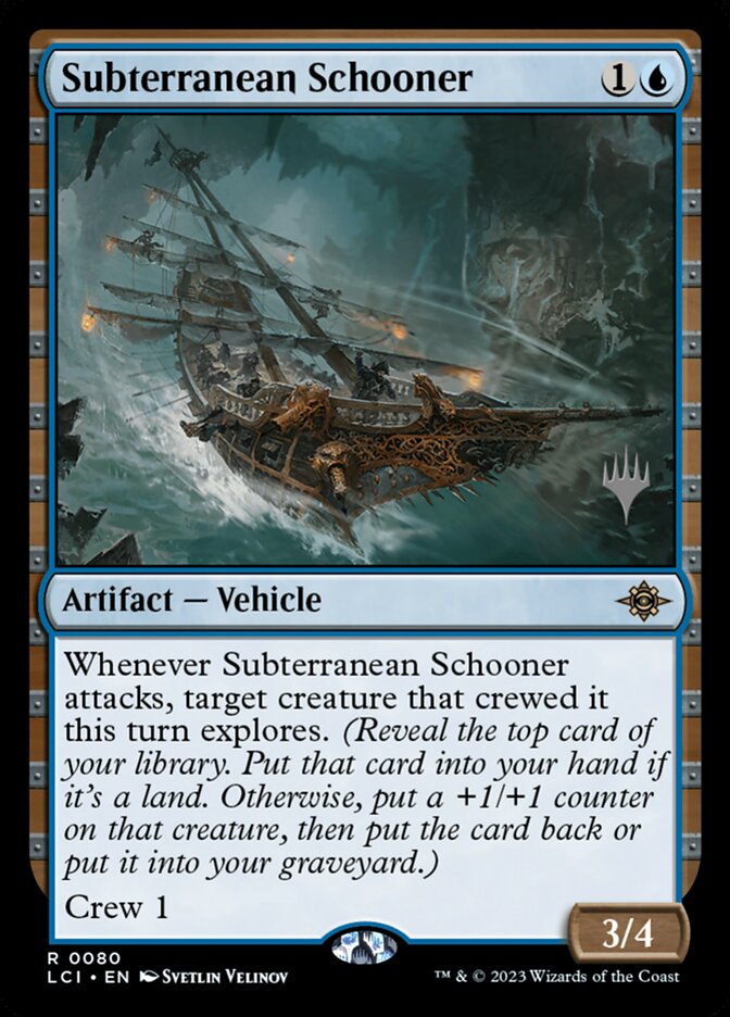 Subterranean Schooner, The Lost Caverns of Ixalan Promos · 0080